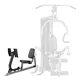 Body Craft GX - leg press – optionales Zubehör