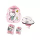 Zestaw ochraniacze, kask, torba Hello Kitty