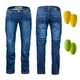 Pánske moto jeansy W-TEC R-1027 - modrá - modrá