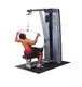 Posilňovací stroj horná kladka / veslo - Body-Solid Pro-Dual DLAT-SF Lat Pulldown / Row - AKCIA - D