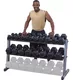 GDR60 inSPORTline Body-Solid 2-Tier Dumbbell Rack