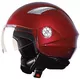 Moto přilba WORKER V518 - Burgundy