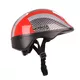 Bicycle Helmet WORKER Penguin - Yellow - Red