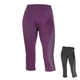 Women's functional 2/3 pants Brubeck - Purple