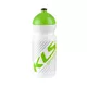 Cycling Water Bottle KELLYS GOBI 0.5 l - White-Black - White-Green