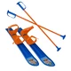 Dětský lyžařský set Sulov 60cm - modrá - modrá