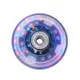 Light Up Inline Skate Wheel PU 72*24mm with ABEC 5 Bearings - Black