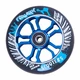 Spare wheel for scooter FOX PRO Raw 03 100 mm - Blue-Red - Black-Blue with Graphics