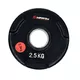 Pogumovaný kotouč inSPORTline OLYMPIC 2,5kg 50 mm