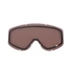 Replacement Lens for Ski Goggles WORKER Simon - Clear - Smoked Mirror