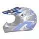 Replacement Visor for WORKER MAX 606-1 Helmet - Black-Eagle - Blue