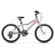Gyerekkerékpár Kross Lea Mini 1.0 20" - modell 2020 - Ezüst / Rózsaszín Matt
