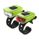 Light Set Kellys Vega USB - Yellow - Lime Green