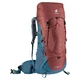Hiking Backpack Deuter Aircontact Lite 40 + 10 - Graphite-Black - Redwood-Arctic