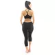 Unisex legíny 3/4 EcoBamboo - černá