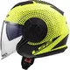 Motorcycle Helmet LS2 OF570 Verso - Spin Matt Hi Vis Yellow