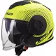 Moto přilba LS2 OF570 Verso - Spin Matt Hi Vis Yellow, L (59-60) - Spin Matt Hi Vis Yellow