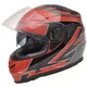 Motorcycle Helmet Cassida Evo - Black-Grey-Red