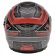 Motorcycle Helmet Cassida Evo - Black-White-Red