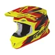 Motocross Helmet Cassida Cross Pro - Black Matte/Grey - Red/Fluo Yellow/Black