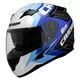 Cassida Integral 2.0 Perimetric Motorradhelm - blau/dunkel blau/schwarz/weiss - blau/dunkel blau/schwarz/weiss