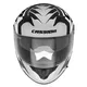 Cassida Integral 2.0 Perimetric Motorradhelm - gelb fluo/schwarz/weiss/grau