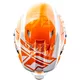 Fly Racing Kinetic Burnich Motocross Helm - schwarz/red/orange