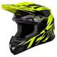 Motocross Helmet Cassida Cross Cup Two - Fluo Orange/White/Black/Grey, XS (53-54) - Fluo Yellow/Black/Grey