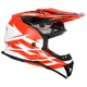 Motocross Helmet Cassida Cross Cup Two - Fluo Orange/White/Black/Grey, XS (53-54)