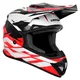 Motocross Helmet Cassida Cross Cup Two - Red/White/Black