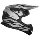 Motocross Helmet Cassida Cross Cup Two - Fluo Orange/White/Black/Grey