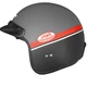 Cassida Oxygen Jawa OHC Motorradhelm - rot matt/schwarz/weiß