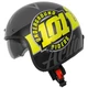 Moto prilba Cassida Oxygen 101 Riders - žltá fluo/čierna/stieborná metalická, XS (53-54)