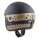 Motorcycle Helmet Cassida Oxygen Rondo - Black Matte/Gold, XS (53-54)