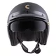 Motorcycle Helmet Cassida Oxygen Rondo - Black Matte/Gold, M (57-58)