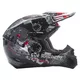 Fly Racing Kinetic Youth Invasion Kinder Motocross Helm - weiß-rosa