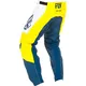 Motocross Pants Fly Racing F-16 2019 - Yellow/White/Blue