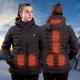 Дамско яке с подгряване W-TEC HEATborg Lady - XXL - черен