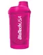 Átlátszó Wave Shaker - 600 ml - fekete - magenta-pink