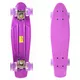 Pennyboard Maronad Retro W/ Light Up Wheels - White - Purple