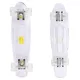 Pennyboard Maronad Retro Transparent W/ Light Up Wheels - White - White