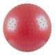 Masszázs gimnasztikai labda 55 cm - piros