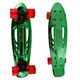 Pennyboard Karnage Chrome Retro - Green-Red - Green-Red