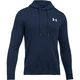 Pánska mikina Under Armour Rival Fitted Pull Over - XXL - MIDNIGHT NAVY / WHITE