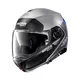 Moto prilba Nolan N100-5 Plus Distinctive N-Com P/J - Glossy Black-Fluo
