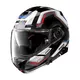 Motorcycle Helmet Nolan N100-5 Upwind N-Com P/J - Glossy Black-Blue-Red - Glossy Black-Blue-Red