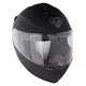 Moto prilba Yohe 938 Double Visor - matne čierna