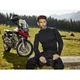 Men’s Thermal Motorcycle T-Shirt Brubeck Cooler LS11800 - Black