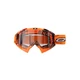 Motocross Goggles Ozone Mud - White - Orange