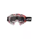 Motocross Goggles Ozone Mud - Orange - Red-Grey